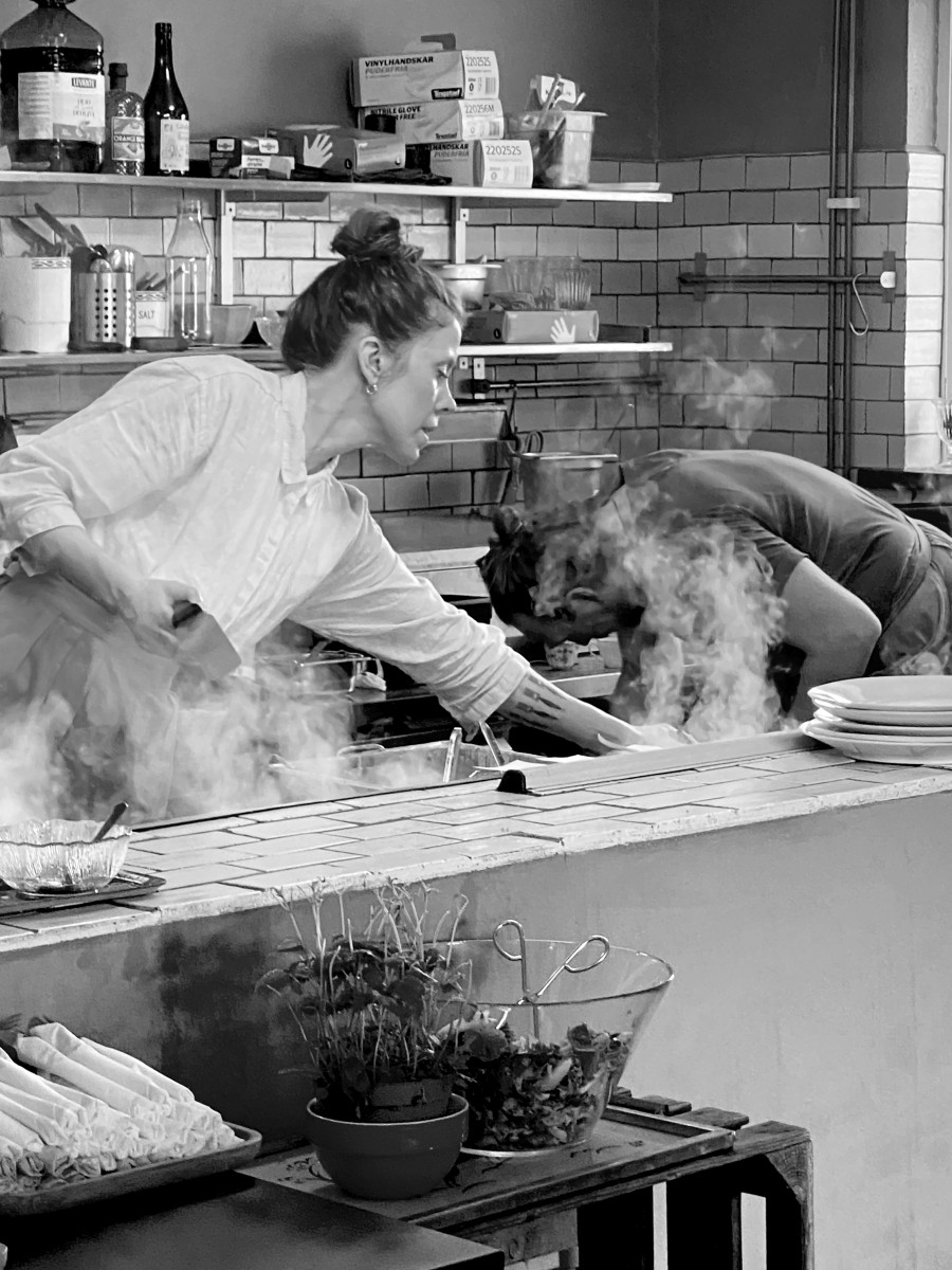 Hus till salu | Franskans Crêperie i Rörums by | 