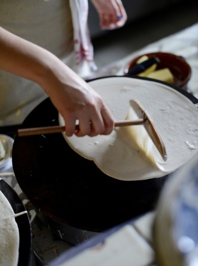 Hus till salu | Franskans Crêperie i Rörums by | 